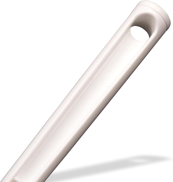 Sparta Flo-Pac Toilet Bowl Brush for Commercial Restrooms, Heavy Duty Toilet Brush with Plastic Handle for Bathrooms, 11 Inches, White