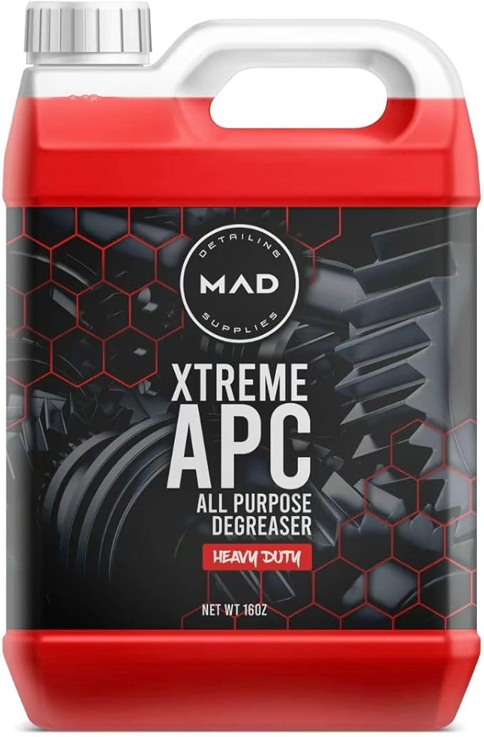 MAD XTREME All Purpose Cleaner Heavy Duty Degreaser for Cars, Trucks, SUVs, Jeeps, Motorcycles, RVs & More, 16 oz
