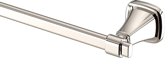 Gatco 5510PN Beverly Towel Bar | Elegant Wall-Mounted Bathroom Towel Bar | Luxury Design, Heavy Duty Metal, EZ Ancor Mounting | Polished Nickel Finish