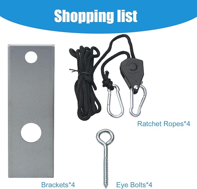 5822 Dehumidifier Hanging Kits for AprilAire Dehumidifier, for Crawl Space, Basement, Whole-House Dehumidifier, Fit Models: E070, E080, E100, E130, 1820, 1830, 1850, 1852, 1870, 1872