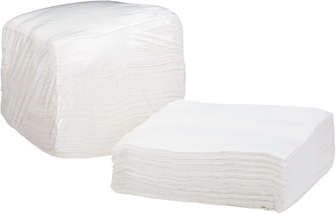 McKesson Disposable Washcloths, Soft, Absorbent and Strong, 10 in x 13 in, 70 Count, 1 Pack