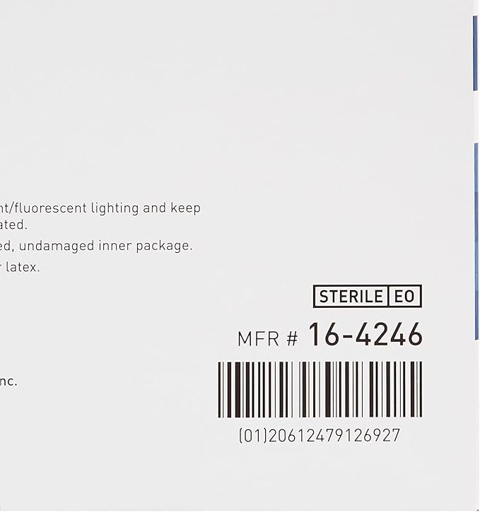 McKesson Non-Woven Sponges, Sterile, 6-Ply, Polyester/Rayon, 4 in x 4 in, 2 per Pack, 25 Packs, 50 Total