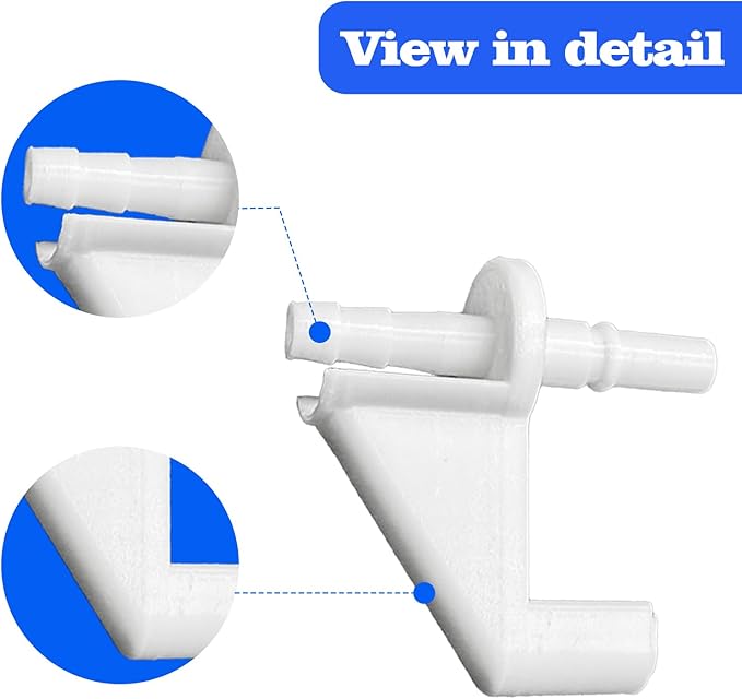 Dehumidifier Parts Upgraded Dehumidifier Drain Hose Adapter Compatible with Aeonair Whirlpool Idylis Whynter Rpd-702wp Dehumidifiers (White）