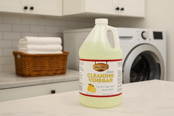 Miss Tyler's Cleaning Vinegar All Purpose Household Surface Cleaner, 1 gallon (Lemon)