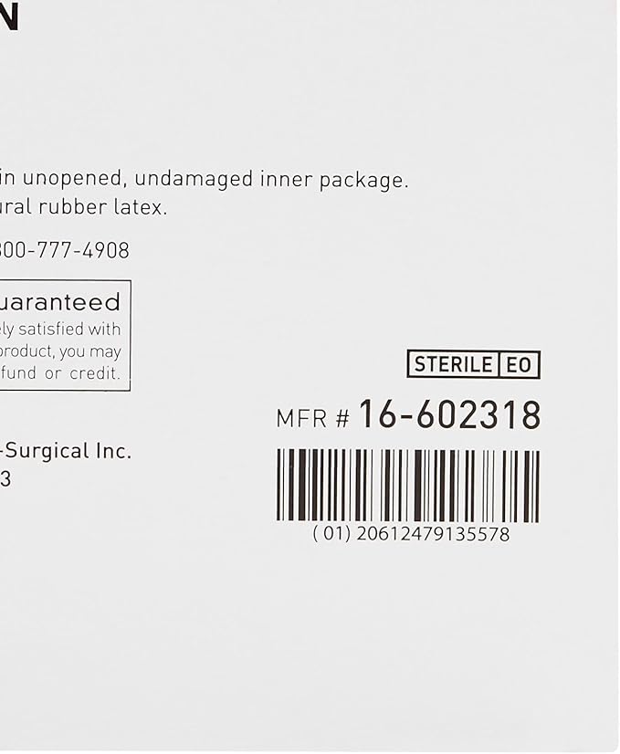 McKesson All Purpose Sponges, Sterile, 4-Ply, 100% Cotton, 2 in x 2 in, 2 per Pack, 25 Packs, 50 Total