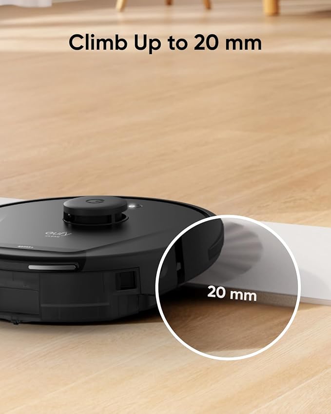 eufy Certified Like-New L50 Robot Vacuum with 4,000 Pa Powerful Suction, Precise iPath Laser Navigation, Customizable Al Mapping, Climb Up to 20 mm, Ideal for Hard Floor, Tile, and Carpet (Renewed)