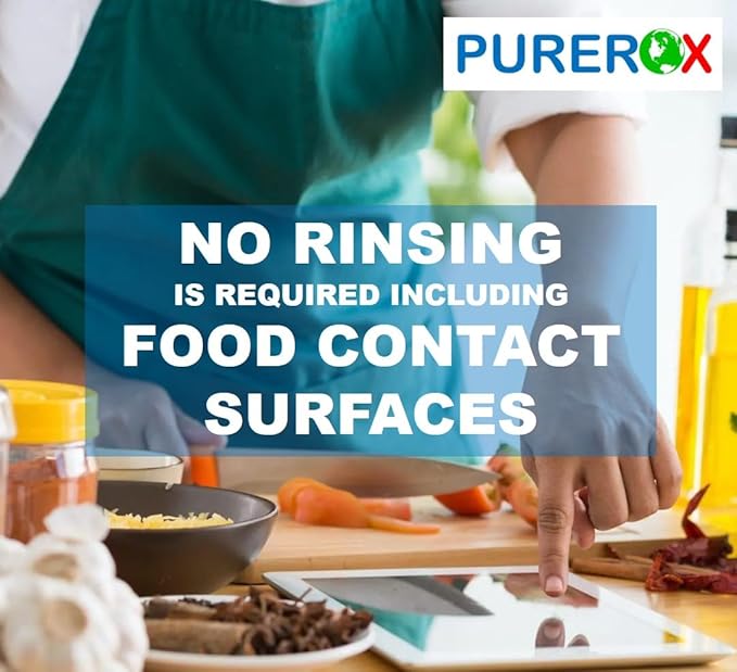 disinfectant (16oz, 2pk) Eliminate 99.9999% MRSA, Norovirus, Viruses, Fungus, Bacteria. Hospital Grade. Safe for Use Anywhere. No residue. Suitable for All Surfaces.