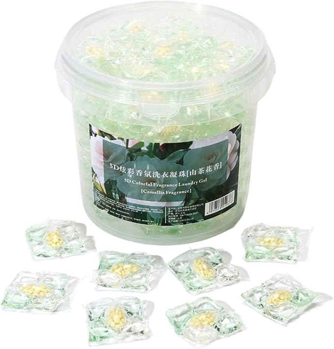 Pods Washing Detergent Gentle – Concentrated Powerful Fragrant Color, Compact, Protector, Scent Enhancer, Clothes Softener Home Dorm Apartment | Home Dorm Apartment School Bathroom