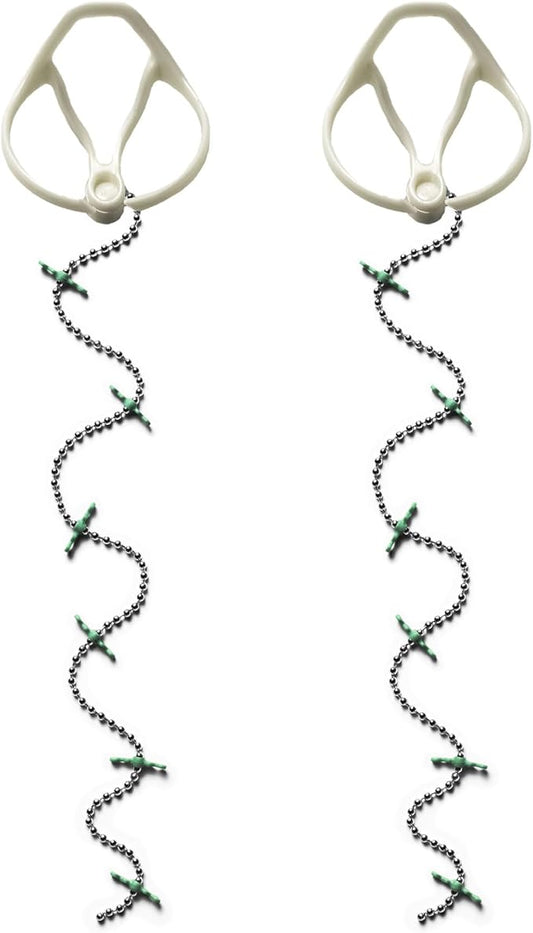 DrainWig Bathtub Drain Hair Catcher – Disposable (2-Pack) – Installs Under Stopper- No-Touch Hair Removal for Bathtub Drains – As Seen on Shark Tank