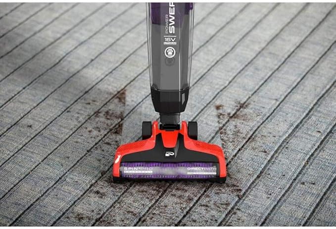 Dirt Devil Power Swerve Pet Cordless Stick Vacuum Cleaner, Lightweight, Bagless, Rechargeable, Ideal for Pet Hair, Carpet, Hard Floors and More, Cordless Vacuum Cleaners for Home Use