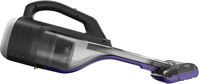 BLACK+DECKER dustbuster Reveal Pet Hair Vacuum, Hand Held Vacuum Cordless Portable for Home and Car, Rechargeable, LED Light, Powerful Suction, Includes Pet Brush and Crevice Tool (HLVD320BP07)