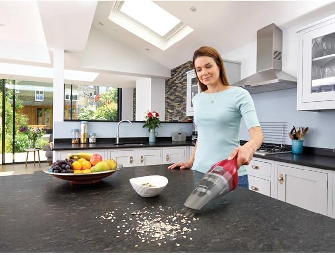 3.6V 1.5AH Cordless Hand Vacuum RED