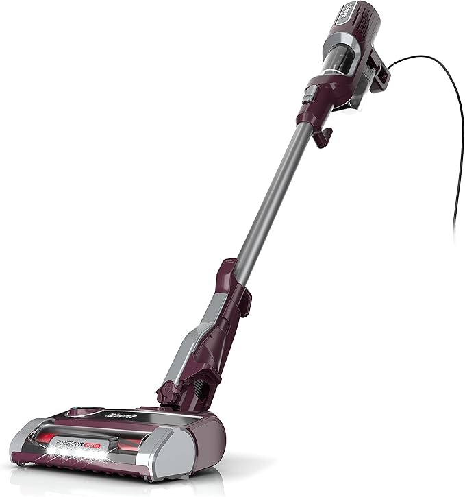Shark HZ702 Ultralight PetPro Corded Stick Vacuum with PowerFins HairPro Odor Neutralizer Technology, Wine Purple