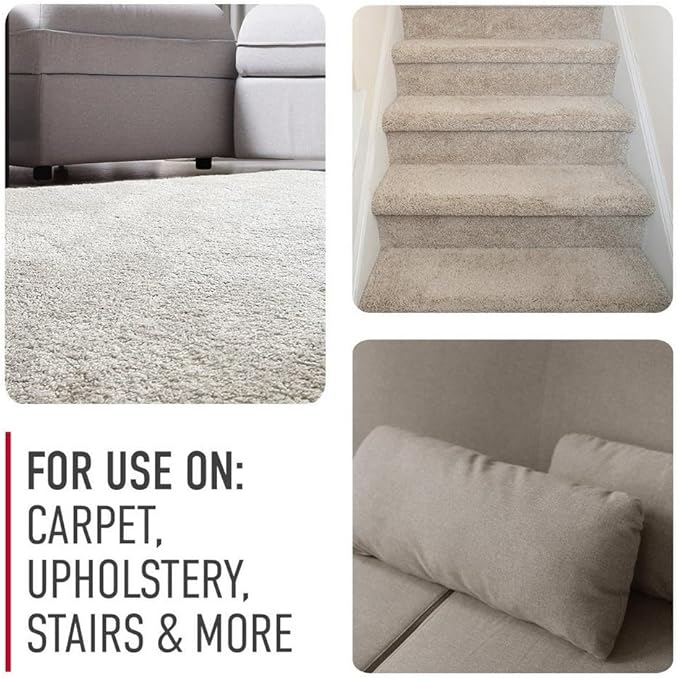 Hoover Pet Pre-Treat Spot and Stain Remover Spray, 22 oz., Pet Formula for Carpet and Upholstery, Tackles Tough Pet Messes and Stains, Pair with Hoover Carpet or Spot Cleaner