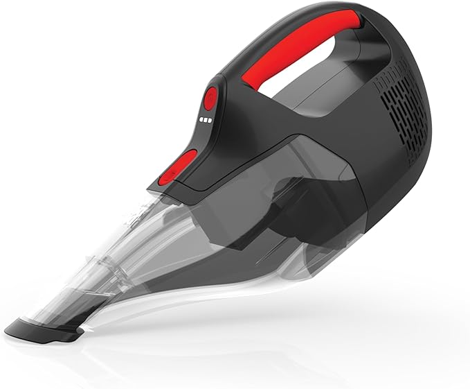 Dirt Devil 16V Cordless Handheld Vacuum Cleaner, Powerful Suction, Lightweight, Hand Vac for Wet and Dry Pickups, Includes Crevice Tool and Rechargeable Battery, Portable Vacuum Cleaner