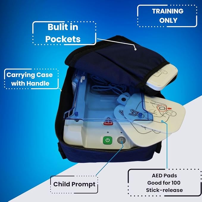 MCR Medical Prestan AED Plus Series, Replacement Pads, & Pack of 10 of CTK3