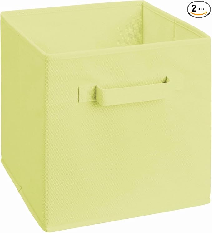 ClosetMaid 3877 Cubeicals Fabric Drawers, Natural, 2-Pack