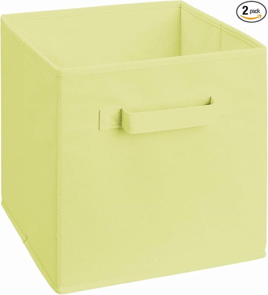 ClosetMaid 3877 Cubeicals Fabric Drawers, Natural, 2-Pack