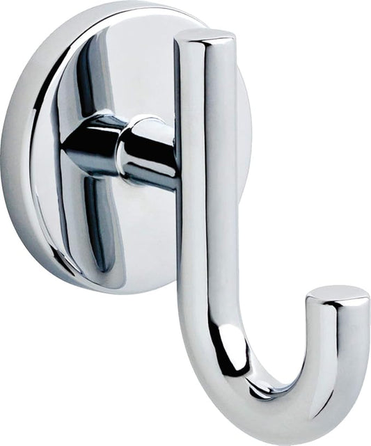 Delta Trinsic (1-Pack) Towel Hooks Polished Chrome Single Bathroom Hooks Wall Mounted for Robes & Towels Hand Towel Hook Holder Kitchen, Bathroom Accessories