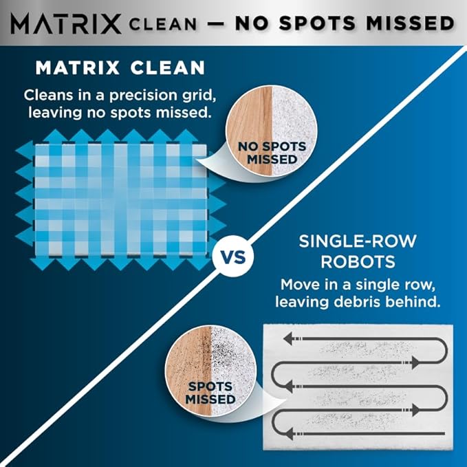 Shark Matrix Plus 2in1 Robot Vacuum & Mop with Sonic Mopping, Matrix Clean, Home Mapping, HEPA Bagless Self Empty Base, CleanEdge, for Pet Hair, WiFi, Black/Brass, AV2620WA