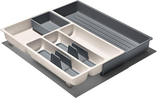 OXO Good Grips Kitchen Drawer, Expandable Utensil Organizer, White