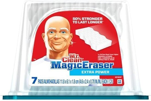 Mr Clean Magic Eraser Extra Power, 7 count | Creates a Truly Noticeable Clean Environment