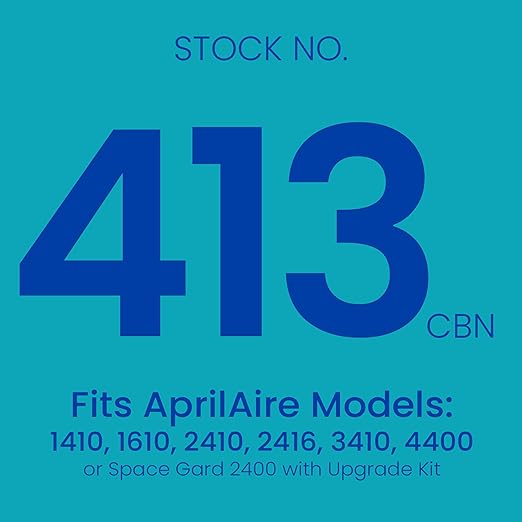 AprilAire 413CBN Replacement Filter for AprilAire Whole House Air Purifiers - MERV 13 with Carbon, Healthy Home Allergy + Odor Reduction, 16x25x4 Air Filter (Pack of 1)
