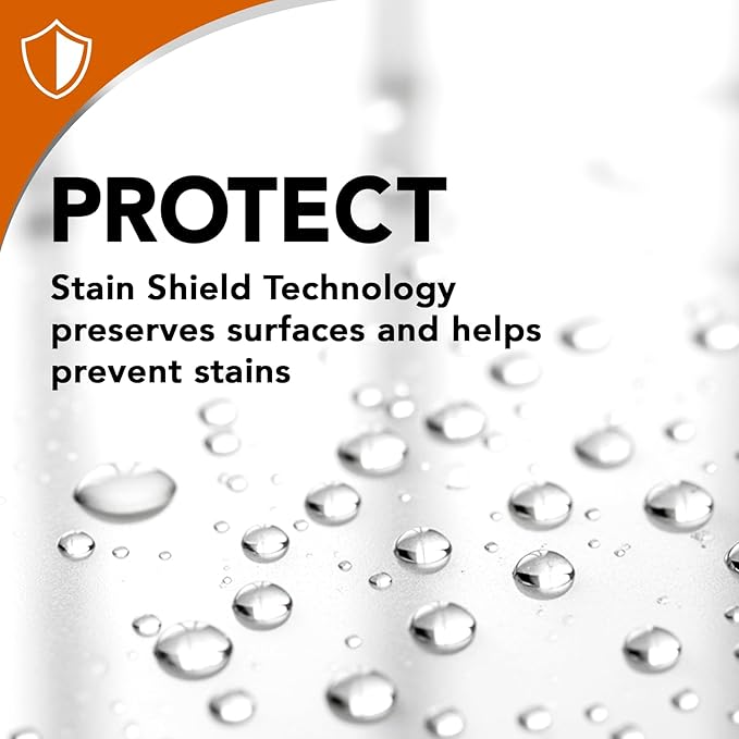 Weiman Granite and Stone Cleaner 3-in-1, Removes Grease, Stains & Watermarks, Streak-Free Formula with Stain Shield Technology, Safe on Marble, Quartz, Tile, Granite, Quartzite & Slate