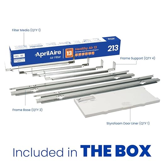 AprilAire 1213 Air Filter High-Performance Upgrade Kit for 2120 and 2200 Air Purifiers – Replaces 201 Air Filter