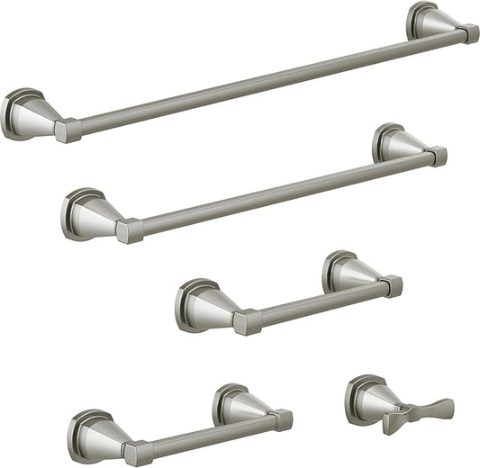 Delta Faucet 77624-SS Stryke Towel Bar, 24 inch, Stainless
