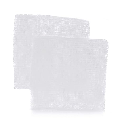 McKesson Premium Woven Gauze Sponges, Sterile, 12-Ply, USP Type VII, 100% Cotton, 4 in x 4 in, 2 per Pack, 25 Packs, 50 Total