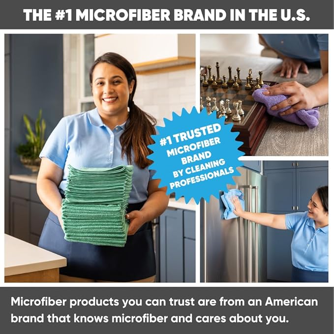 Bulk 18" Mojave Microfiber Dust Mop Pads | Wholesale Microfiber Mop Refills | Case Quantity (108 Count)