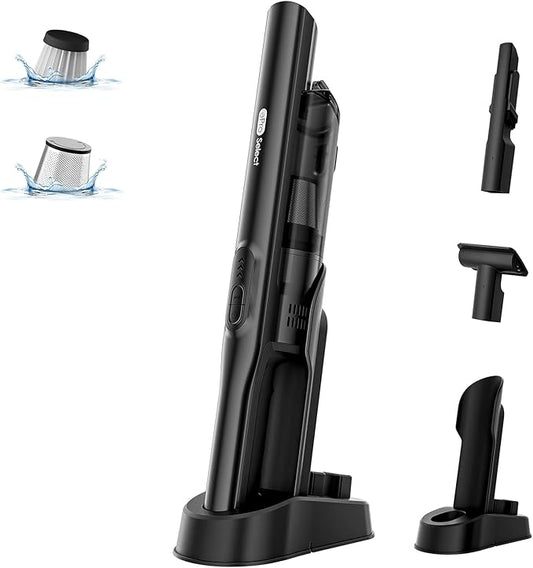 Cordless Handheld Vacuum Cleaner，13000Pa Strong Suction, 3-in-1 Lightweight & Portable Design, Rechargeable with Charging Dock, Ideal for Offices, Homes, Cars & Sofas