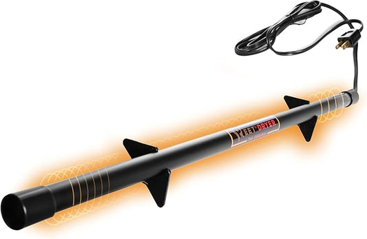 PEET, Safe Dehumidifier Rod, For Up to 300 Cubic Feet of Enclosed Space, Ideal for Gun Safes, Cabinets, Closets, 24”, Black, 24 in