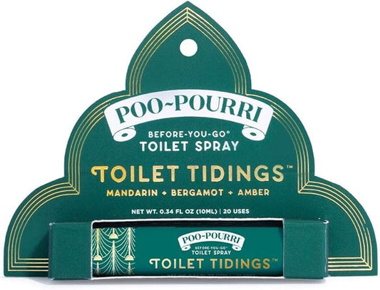 Poo-Pourri Before-You-go Toilet Spray, Toilet Tidings, 10 ml