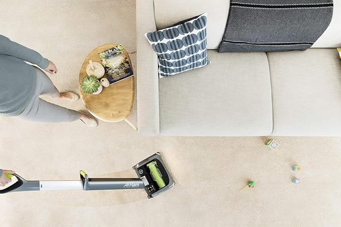 Bissell 1984 Air Ram Cordless Vacuum, Green Air Ram