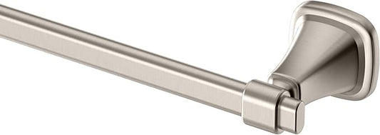 Gatco 5510SN Beverly Towel Bar | Elegant Wall-Mounted Bathroom Towel Bar | Luxury Design, Heavy Duty Metal, EZ Ancor Mounting | Satin Nickel Finish