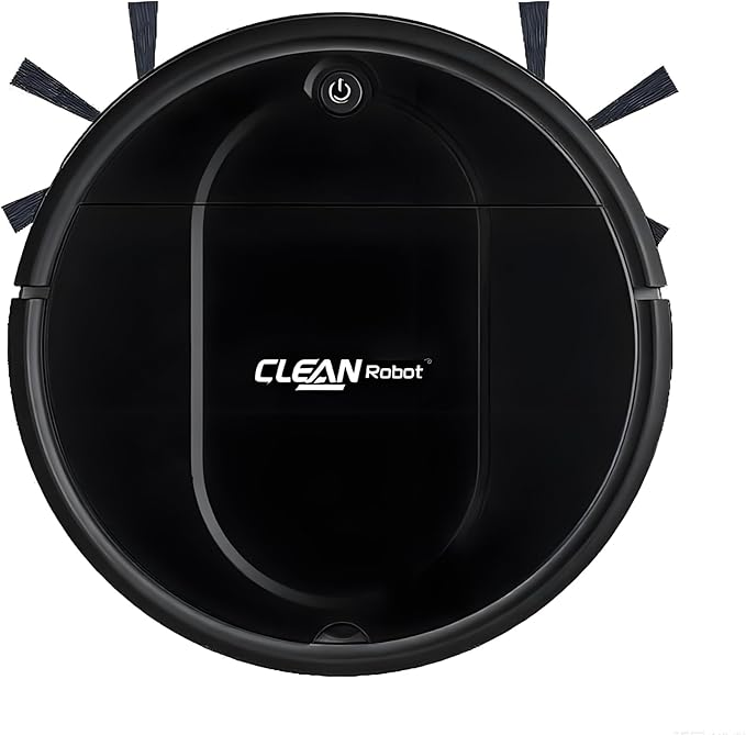 3-in-1 Robot Vacuum & Mop for Pet Hair | Powerful 4500Pa Suction, Tangle-Free, 120 Min Runtime, Ultra-Thin & Quiet, Smart Mapping, Ideal for Hard Floors & Large Homes (Black)