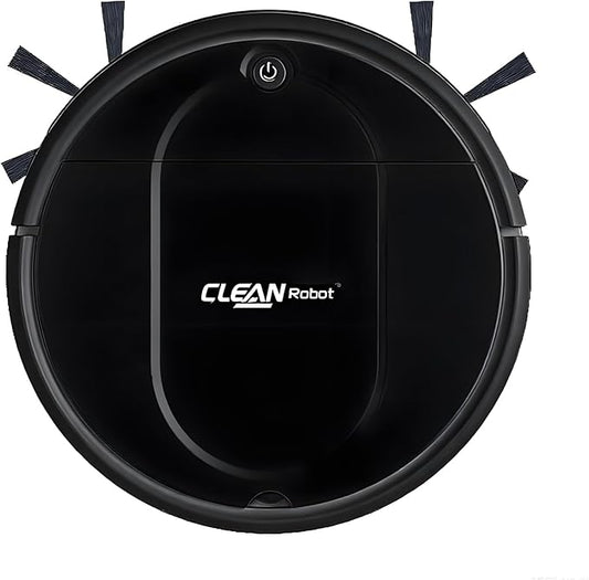 3-in-1 Robot Vacuum & Mop for Pet Hair | Powerful 4500Pa Suction, Tangle-Free, 120 Min Runtime, Ultra-Thin & Quiet, Smart Mapping, Ideal for Hard Floors & Large Homes (Black)