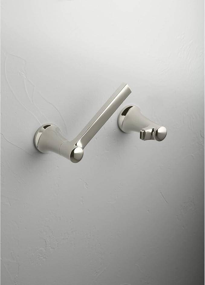 Kohler K-21954 Tempered Wall Mounted Pivoting Toilet Paper Holder - Matte Black