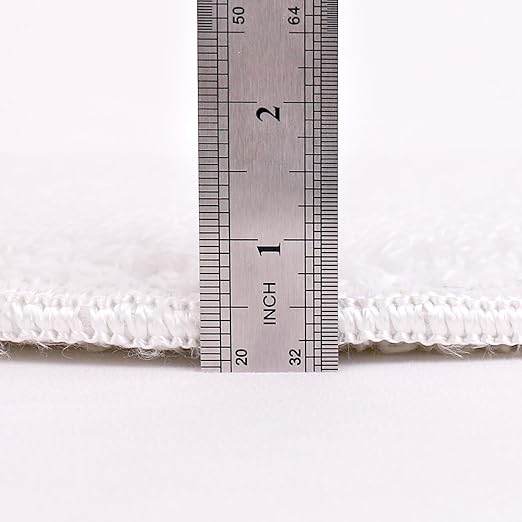 3PK 19inch Commercial Grade Synthetic Carpet Bonnet, Quality Chemical Low-Profile Floor Scrubber Pads, Carpet Scrubber Brush Buffing Pad Mounts to Any Traditional Pad Driver