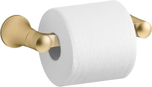 Kohler K-21954 Tempered Wall Mounted Pivoting Toilet Paper Holder - Matte Black