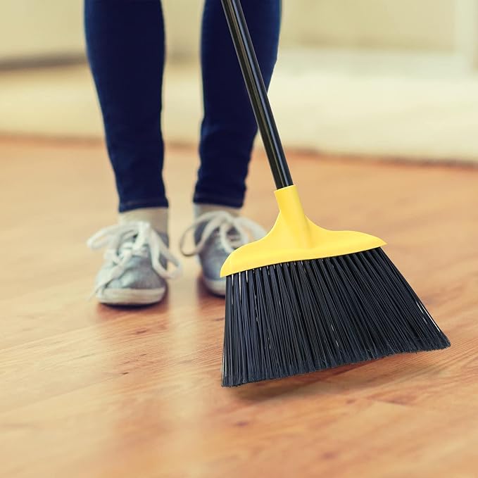 Kefanta 3 Pack Outdoor Broom Heavy-Duty Indoor Commercial Brooms 54 Inches for Courtyard Garage Restaurant Lobby Patio Mall Market Office Shop Home Kitchen Office Floor