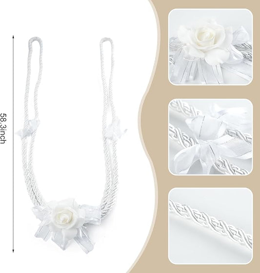 Wedding Lasso Rope,Handfasting Cord for Wedding Lazo Para Boda Catolica,Wedding Lasso for Ceremony Catholic,Lazo Para Boda Los Novios Cristiana,Vestido De Novia Para Boda Religiosa