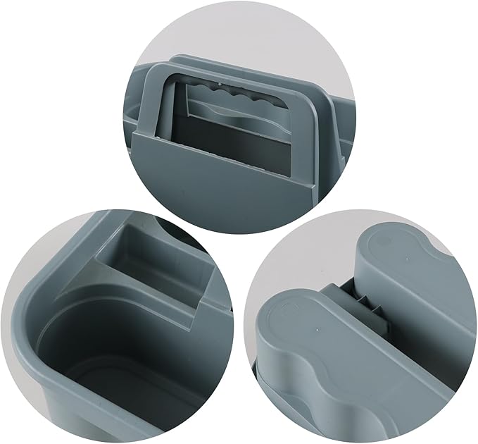 Taysisiter 6 Packs Plastic Cleaning Caddy with Handle, Portable Plastic Storage Caddies