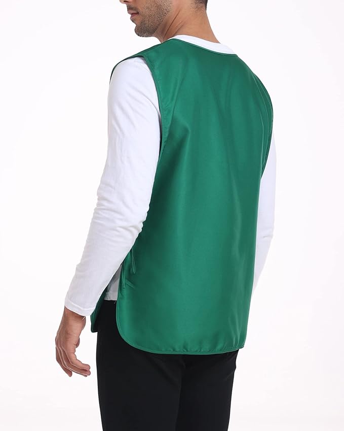 Xeoxarel Unisex Cobbler Apron with 3 Pockets Vest