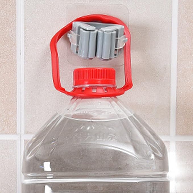 EVTSCAN 3pcs Mop and Broom Holder - Wall Mounted Broom Organizer Laundry Room Home Garden Garage Storage and Organization Rack(Gray)