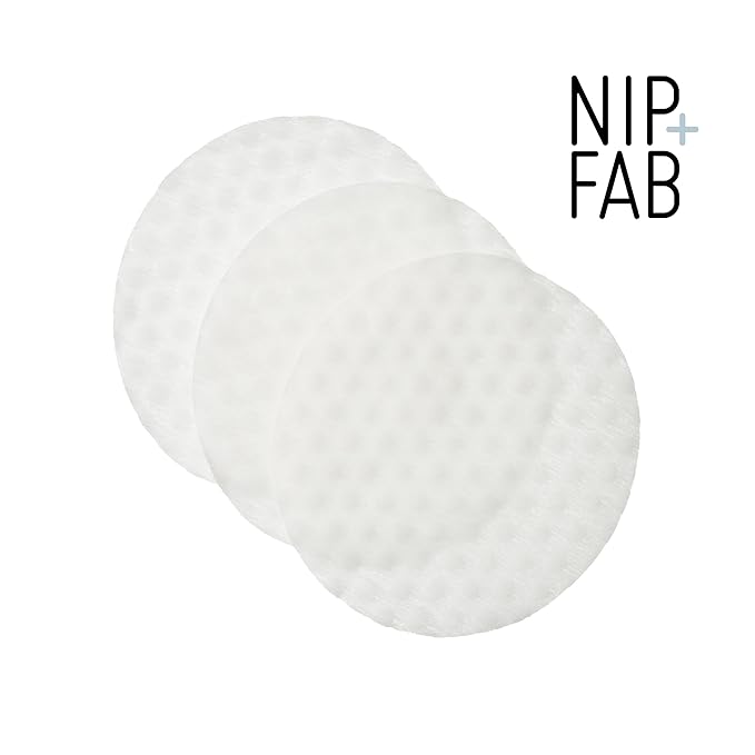 Nip+Fab Glycolic Acid Fix Daily Cleansing Pads for Face with Hyaluronic Acid, Witch Hazel, Exfoliating Resurfacing AHA Facial Cleanser for Exfoliation Even Skin Tone Brighten Skin, 60 Pads