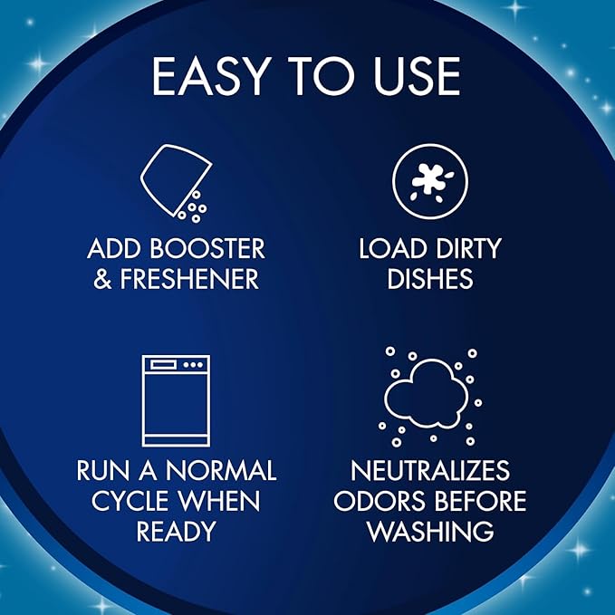 Glisten Dishwasher Detergent Booster and Freshener 2-Pack