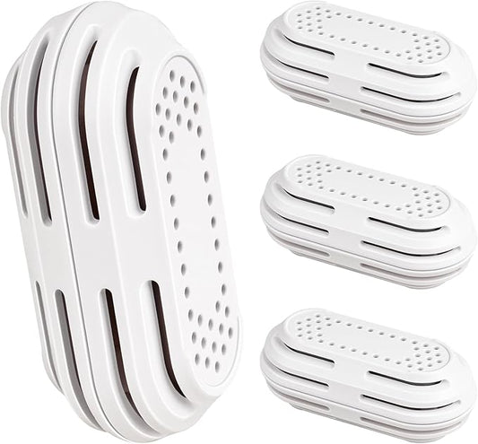 Leemone 4 Pack Humidifier Demineralization Cartridge Compatible with All LEVOIT Top Fill Humidifiers, Calcium and Magnesium Ion Softening Efficiently Reduce Dust & Odor